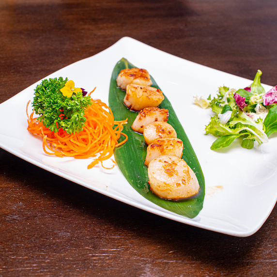 Coquille saint-jacques grillée